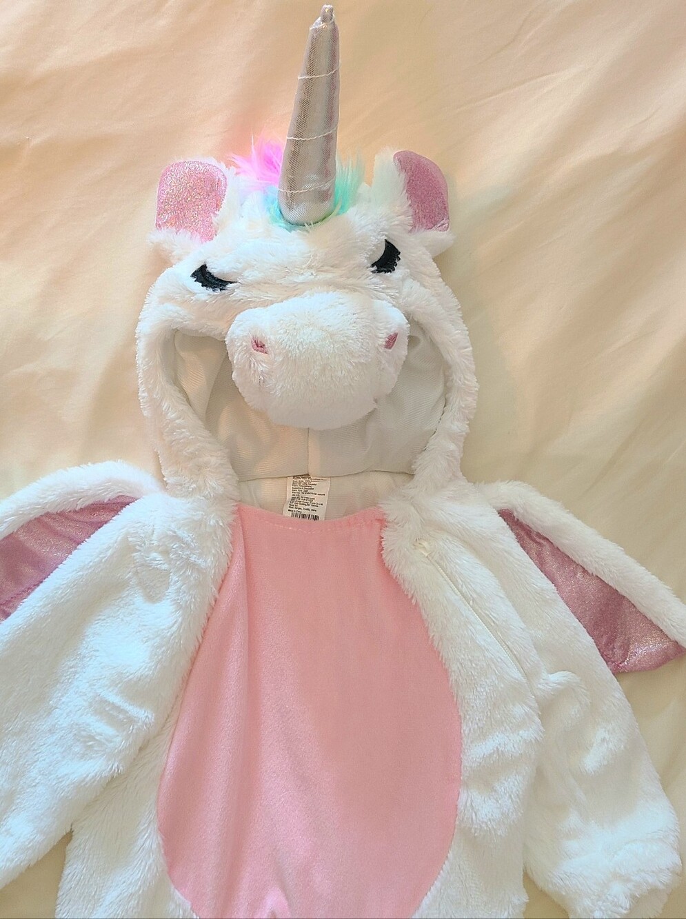 Unicorn Hooded Costume 2T-3T